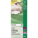 Avery Mini-Sheets File Folder Labels, 2/3" x 3-7/16" , 300 L 02181
