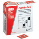 Pendaflex Numeric End Tab Filing Labels -