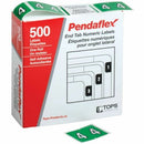 Pendaflex Numeric End Tab Filing Labels -