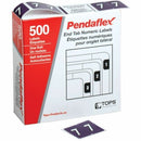 Pendaflex Numeric End Tab Filing Labels -