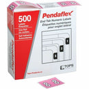 Pendaflex Numeric End Tab Filing Labels -