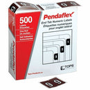 Pendaflex Numeric End Tab Filing Labels -