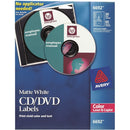 Avery CD/DVD Label, Permanent Adhesive, Print to the Edge, 3 06692