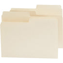 Smead SuperTab 1/2 Tab Cut Letter Recycled Top Tab File Folder 10106