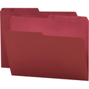 Smead Colored 1/2 Tab Cut Letter Recycled Top Tab File Folder 10369