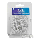 Acme United Plastic Head Push Pin 11166