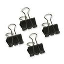 Acme Sure-Grip Triangular Fold Back Binder Clip 1" wide (1/2" cap 11215