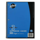 Hilroy Coil Three Subject Book 13111