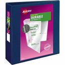Avery Durable View Binder 3" , Slant D Rings, Navy 17044