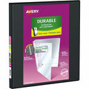 Avery Durable View Binder 1/2" , Slant D Rings, Black 34001