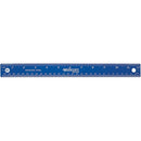 Acme United Colored Stainless Steel Ruler 50205