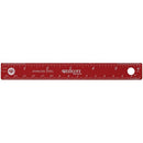 Acme United Colored Stainless Steel Ruler 50206