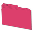 Hilroy 1/2 Tab Cut Letter Recycled Top Tab File Folder 55161