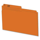 Hilroy 1/2 Tab Cut Letter Recycled Top Tab File Folder 55165
