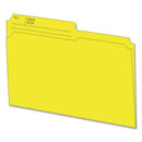 Hilroy 1/2 Tab Cut Letter Recycled Top Tab File Folder 55166