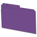 Hilroy 1/2 Tab Cut Letter Recycled Top Tab File Folder 55167