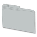 Hilroy 1/2 Tab Cut Letter Recycled Top Tab File Folder 55170