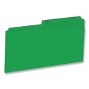 Hilroy 1/2 Tab Cut Legal Recycled Top Tab File Folder 65163
