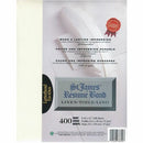 St. James&reg; R&eacute;sum&eacute; Bond, Linen, 24 lb Letter-Siz 78156