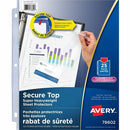 Avery Diamond Clear Secure Top Sheet Protectors, 25/pk 78602
