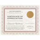 St. James&reg; Certificates, 24 lb Paper, Regent Red w/ Gold Seal 83409