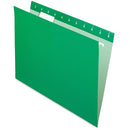 Pendaflex Essentials 1/5 Tab Cut Letter Recycled Hanging Folder 91804