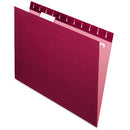 Pendaflex Essentials 1/5 Tab Cut Letter Recycled Hanging Folder 91805