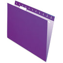 Pendaflex Essentials 1/5 Tab Cut Letter Recycled Hanging Folder 91812