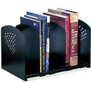 Safco Five-Section Adjustable Book Rack 3116BL
