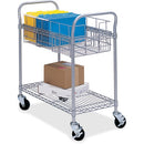 Safco Wire Mail Cart 5235GR