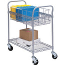 Safco Wire Mail Cart 5236GR