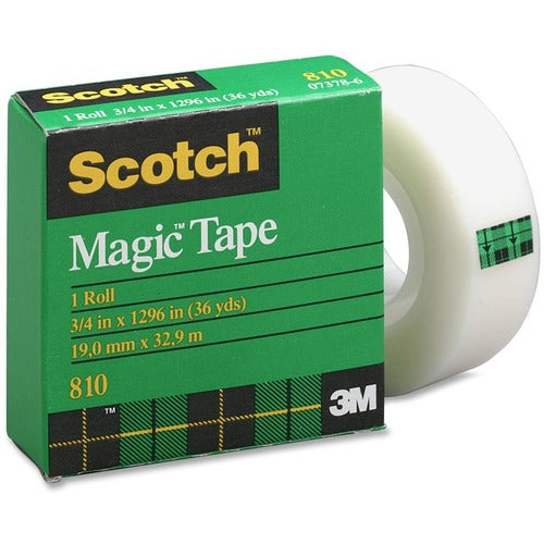 3M Scotch Magic Transparent Tape MMM81018BXD