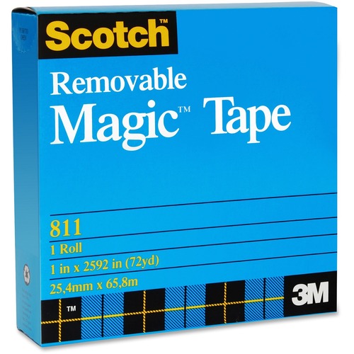 3M Scotch Magic Transparent Tape MMM811S18M33