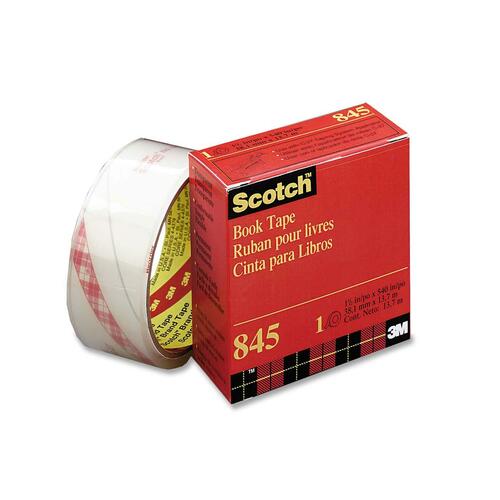 3M Scotch Transparent Book Tape MMM845150