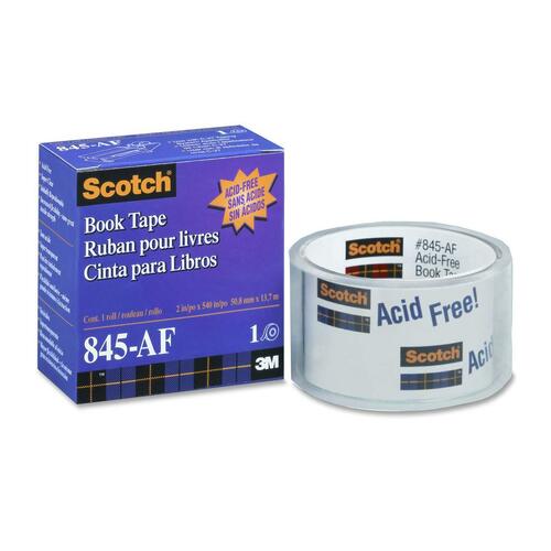 3M Scotch Transparent Book Tape MMM845200