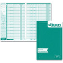 Dean & Fils Four Employees Payroll Book 95004