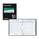 Blueline Ten Employees Payroll Book A1010