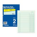 Blueline Analysis Columnar Pad A5202