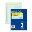 Blueline Analysis Columnar Pad A5203