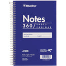 Blueline White Paper Wirebound Steno Pad AT35B