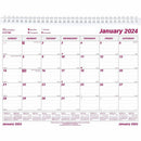 Brownline Monthly Wall Calendar C171186
