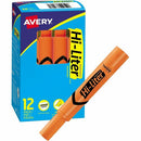 Avery Desk Style HI-LITER&reg;, Fluorescent Orange C83506