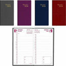 Brownline&reg; Traditional Daily Pocket Diary 6" x 3-1/8" Assorte CB401ASX