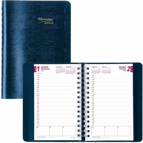 Blueline Brownline Daily Planner BLICB634WBL