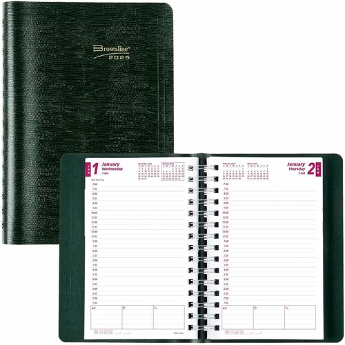 Blueline Brownline Daily Planner BLICB634WGN