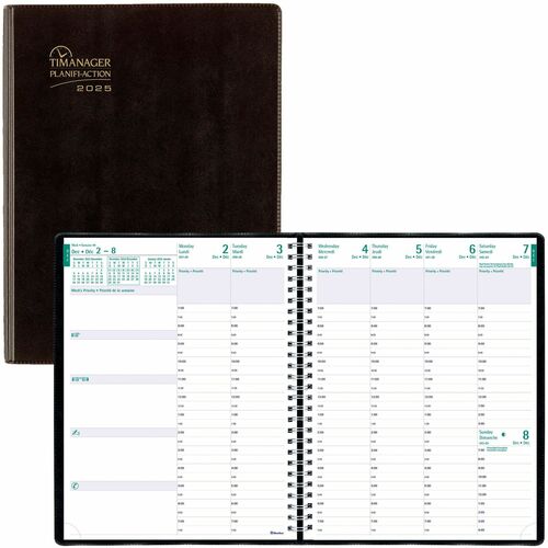 Blueline Blueline 13-Month Timanager Weekly Planner BLICBBM1BK