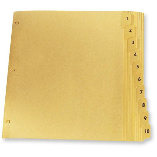 Oxford Laminated Tab Index Divider OXFCR21310B