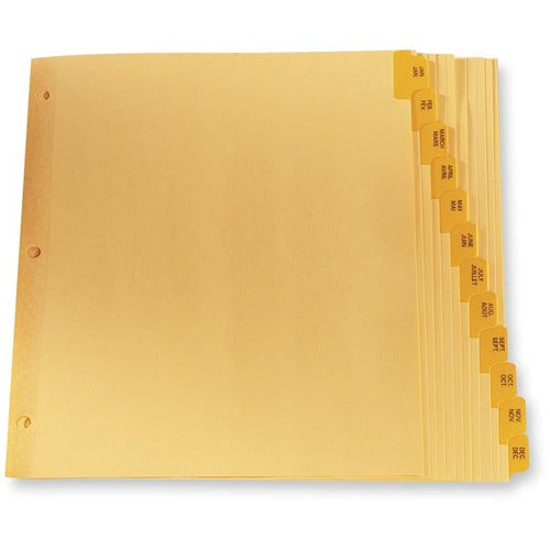 Oxford Preprinted Tab Index Divider OXFCR21312