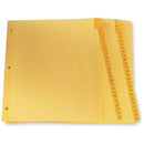 Oxford Preprinted Laminated Tab Index Divider CR21350N