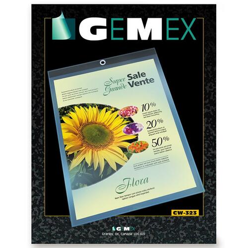 Gemex Letter Vinyl File Pocket GMXCW323